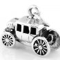 STERLING SILVER 3D STAGECOACH CHARM/ PENDANT