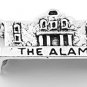 STERLING SILVER THE ALAMO CHARM/ PENDANT