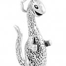 STERLING SILVER DINOSAUR CHARM/PENDANT