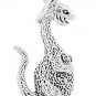 STERLING SILVER DINOSAUR CHARM/PENDANT
