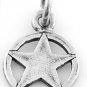 STERLING SILVER TEXAS LONE STAR CHARM/PENDANT