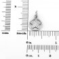 STERLING SILVER TEXAS LONE STAR CHARM/PENDANT