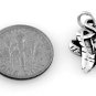 STERLING SILVER BALLERINA POINT SHOES CHARM