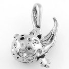 STERLING SILVER COMET CHARM/PENDANT