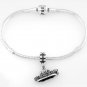 STERLING SILVER DANGLING CRUISE SHIP EUROPEAN BEAD