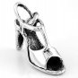 STERLING SILVER 3D HIGH HEEL SHOE CHARM/PENDANT