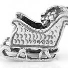STERLING SILVER SANTA'S SLEIGH CHARM/PENDANT