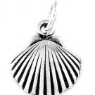 STERLING SILVER PRETTY OCEAN SEA SHELL CHARM/PENDANT