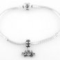 STERLING SILVER DANGLE LONDON BRIDGE EUROPEAN BEAD