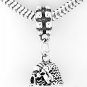 STERLING SILVER 3D DANGLING BEEHIVE EUROPEAN BEAD