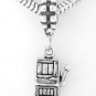 STERLING SILVER DANGLING 3D SLOT MACHINE EUROPEAN BEAD
