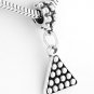 STERLING SILVER DANGLING RACK OF POOL BALLS EUROPEAN BEAD