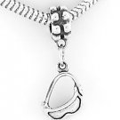 STERLING SILVER DANGLING SKI GOGGLES EUROPEAN BEAD