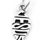 STERLING SILVER JESUS CHRISTIAN FISH CHARM/PENDANT