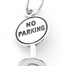 STERLING SILVER 925  NO PARKING SIGN CHARM/ PENDANT