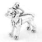 STERLING SILVER RHODESIAN RIDGEBACK RESCUE DOG CHARM