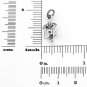 STERLING SILVER 925 LPN NURSE CHARM/PENDANT