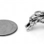 STERLING SILVER 925 COLLIE 3D CHARM/PENDANT