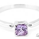STERLING SILVER JUNE BIRTHSTONE CZ CHILD RING SZ 5