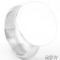 STERLING SILVER ROUND FLAT RING SIZE 7