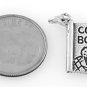 STERLING SILVER RECIPE COOK BOOK CHARM/PENDANT