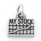 STERLING SILVER MY STOCK CHARM/PENDANT