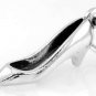 STERLING SILVER 3D PUMP HEEL/ DRESS SHOE CHARM/PENDANT