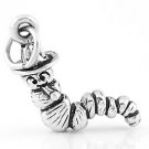 STERLING SILVER LITTLE CATERPILLAR CHARM/PENDANT