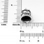 STERLING SILVER CAROUSEL MERRY GO ROUND 3D CHARM/PENDANT