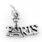 STERLING SILVER PARIS EIFFEL TOWER CHARM/PENDANT