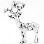 STERLING SILVER STANDING DEER 3D CHARM/PENDANT