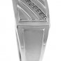 STERLING SILVER POLISHED MEN'S DIAMOND WEDDING / FASHION RING