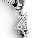 STERLING SILVER WINDSURFER EUROPEAN BEAD