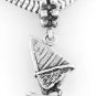 STERLING SILVER WINDSURFER EUROPEAN BEAD
