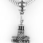 STERLING SILVER DANGLING 3D LIGHTHOUSE EUROPEAN BEAD