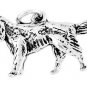 STERLING SILVER IRISH SETTER DOG CHARM/PENDANT