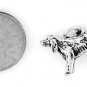 STERLING SILVER IRISH SETTER DOG CHARM/PENDANT