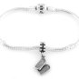 STERLING SILVER DANGLE TEN COMMANDMENT TABLET EUROPEAN BEAD