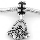 STERLING SILVER DANGLE VINTAGE PURSE EUROPEAN BEAD