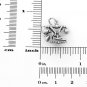 SILVER 3D FRENCH TELEPHONE CHARM/PENDANT