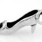 STERLING SILVER 3D HIGH HEEL SHOE CHARM/PENDANT