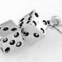 STERLING SILVER PAIR OF DICE CHARM/PENDANT