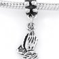 STERLING SILVER DANGLE PRAYING HANDS EUROPEAN BEAD