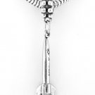 STERLING SILVER DANGLING ROCKET EUROPEAN BEAD