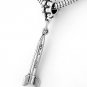 STERLING SILVER DANGLING ROCKET EUROPEAN BEAD