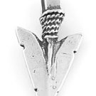 STERLING SILVER ARROW HEAD CHARM/PENDANT