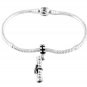 STERLING SILVER DANGLE GRADUATES DIPLOMA EUROPEAN  BEAD