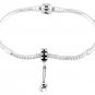 STERLING SILVER DANGLE TOOL - WRENCH EUROPEAN  BEAD