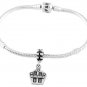 STERLING SILVER DANGLE REMEMBER 9-11-01 EUROPEAN BEAD