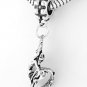 STERLING SILVER DANGLE 3D DIVER SCUBA SNORKEL GEAR EUROPEAN BEAD